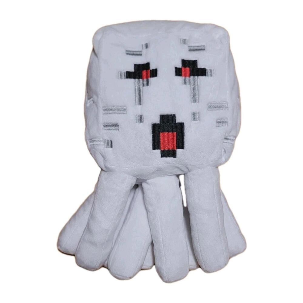 Mojang Minecraft LARGE WHITE GHAST PILLOW BUDDY 15" Plush Stuffed Animal 2022